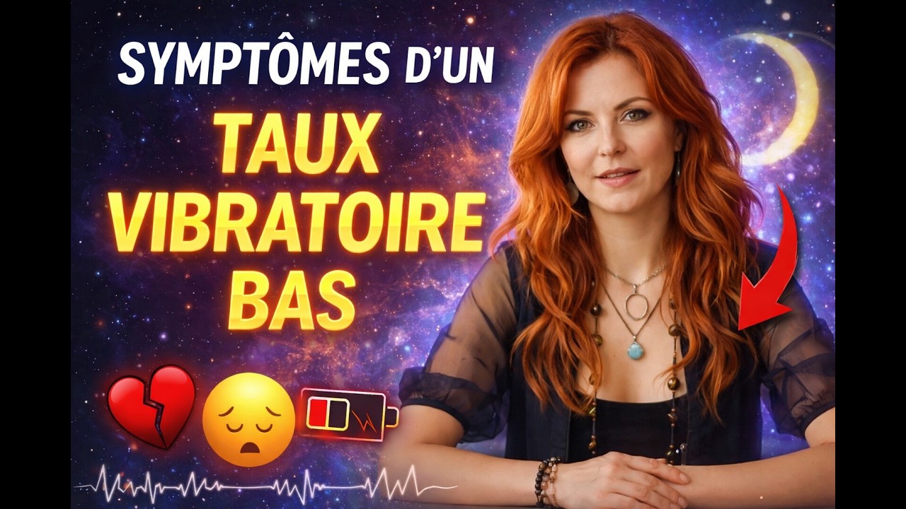 Les symptômes d’un taux vibratoire bas (et comment retrouver ton énergie)