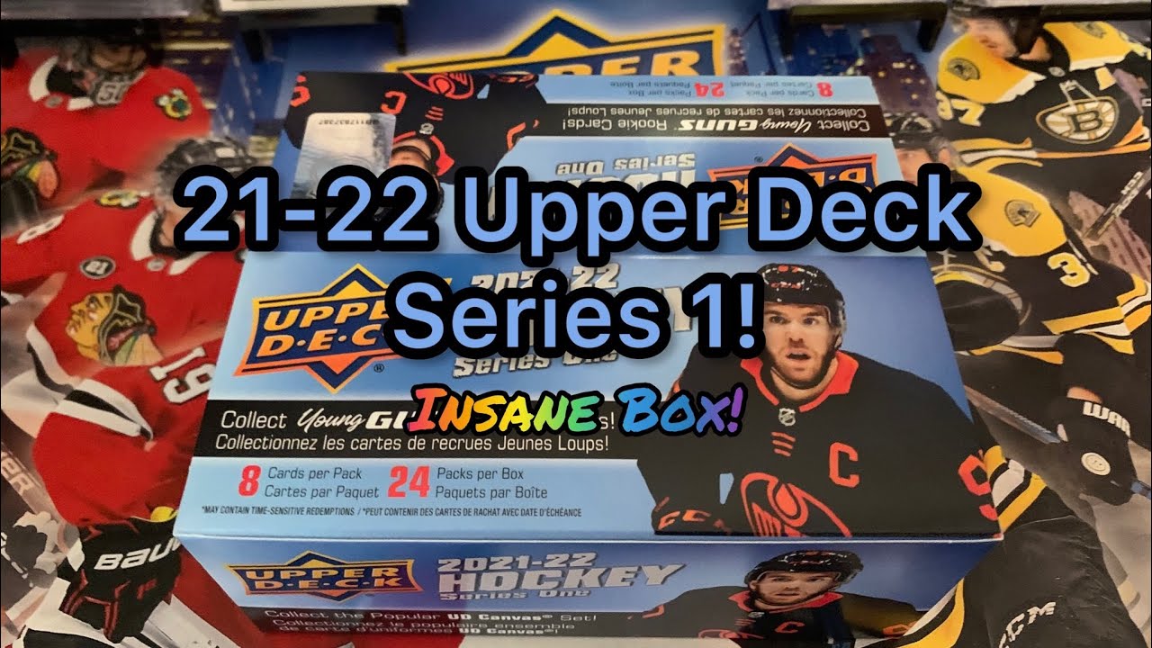 INSANE BOX | 21-22 Upper Deck Series 1 Hockey Retail Box Break