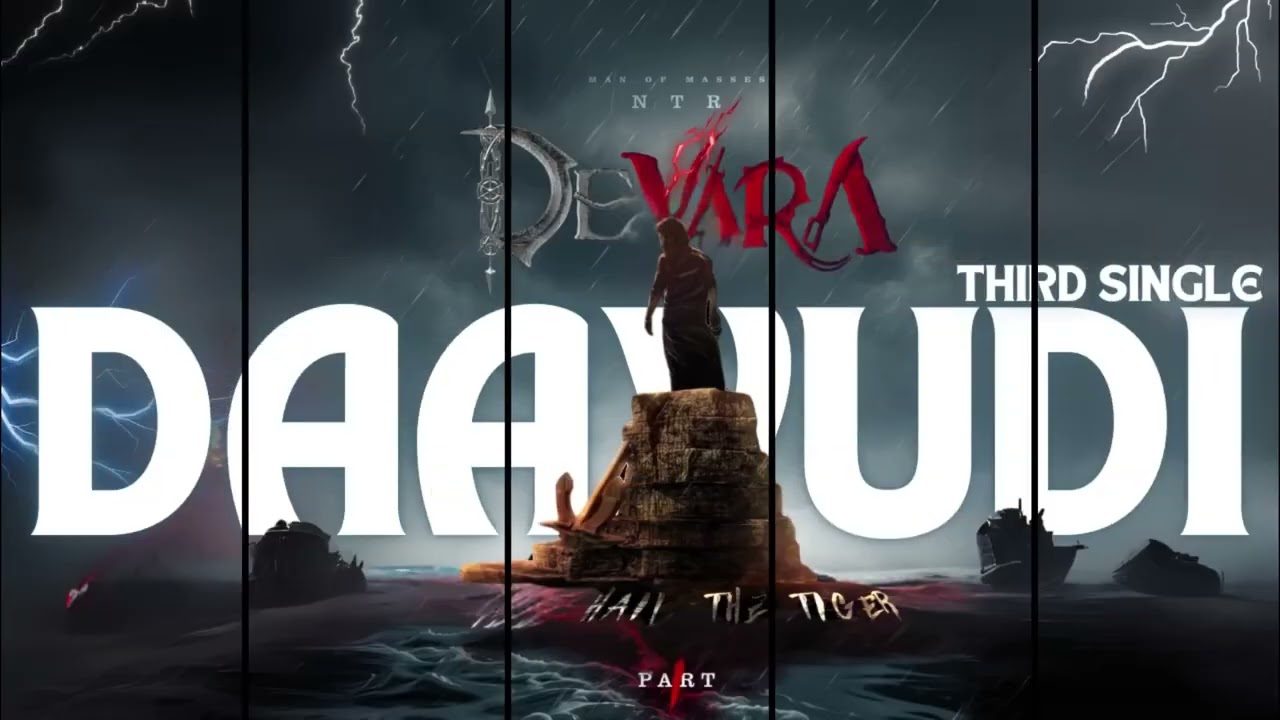 Devara - Daavudi Song | NTR | Devara Third Single | Janhvi Kapoor | Anirudh | Devara Single