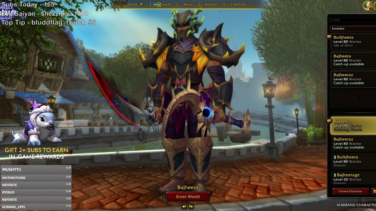 🔥WoW Midnight: Lvl 90 Fury Warrior Today & Endgame Begins!🔥- World of Warcraft