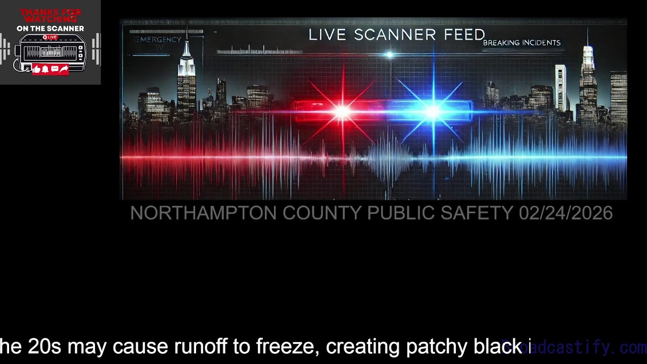 🔴 LIVE: Northampton County PA Scanner & Weather Updates | Feb 24, 2026