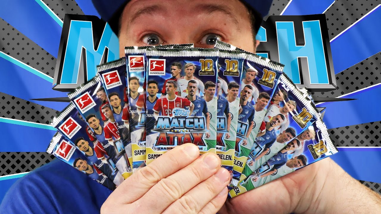 MATCH ATTAX BUNDESLIGA 10 BOOSTER Unboxing 2017/18 @BenMasterful