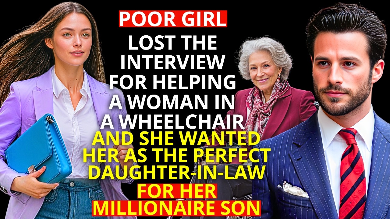 Poor girl LOST the interview for HELPING a woman in a wheelchair—she WANTED her as a DAUGHTER-IN-LAW