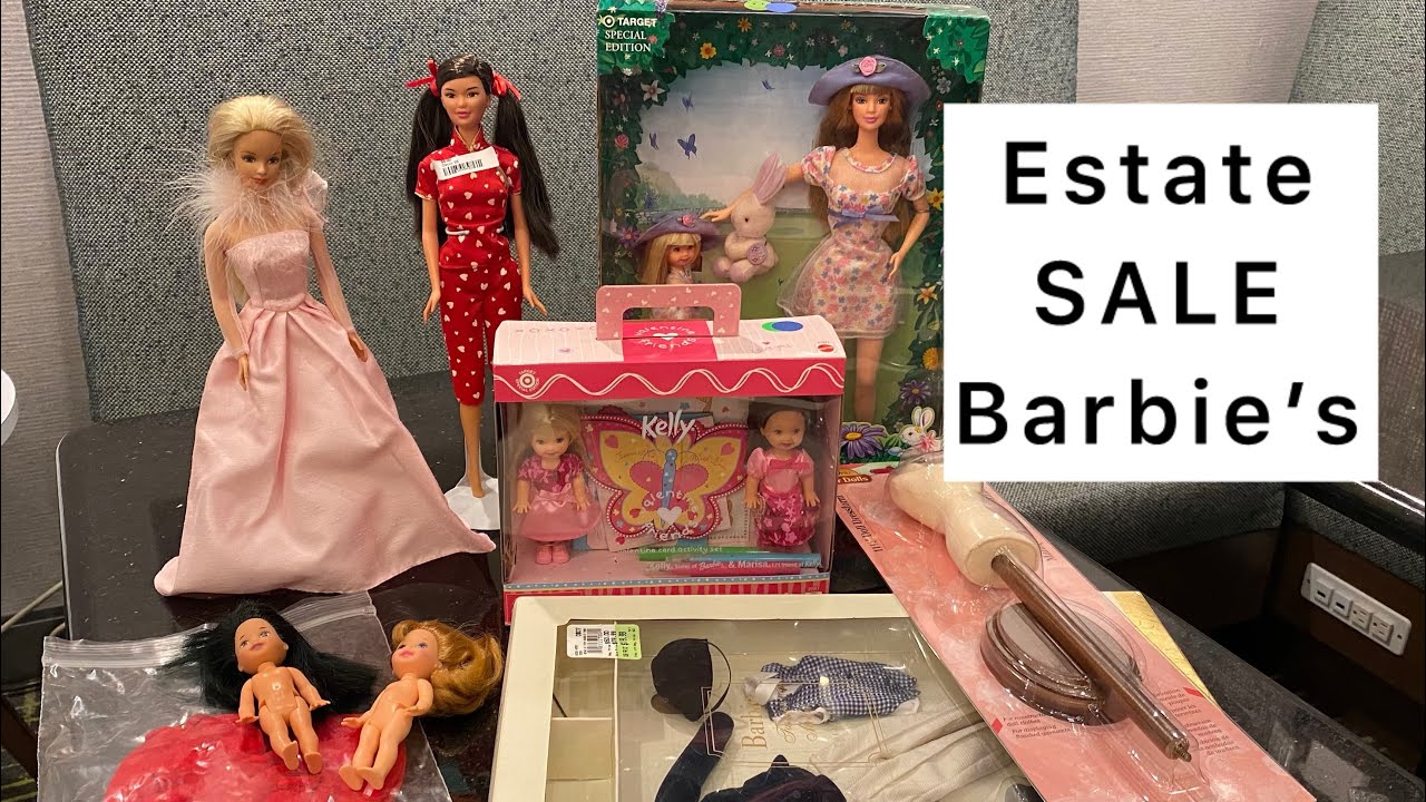 Estate Sale Barbie Finds