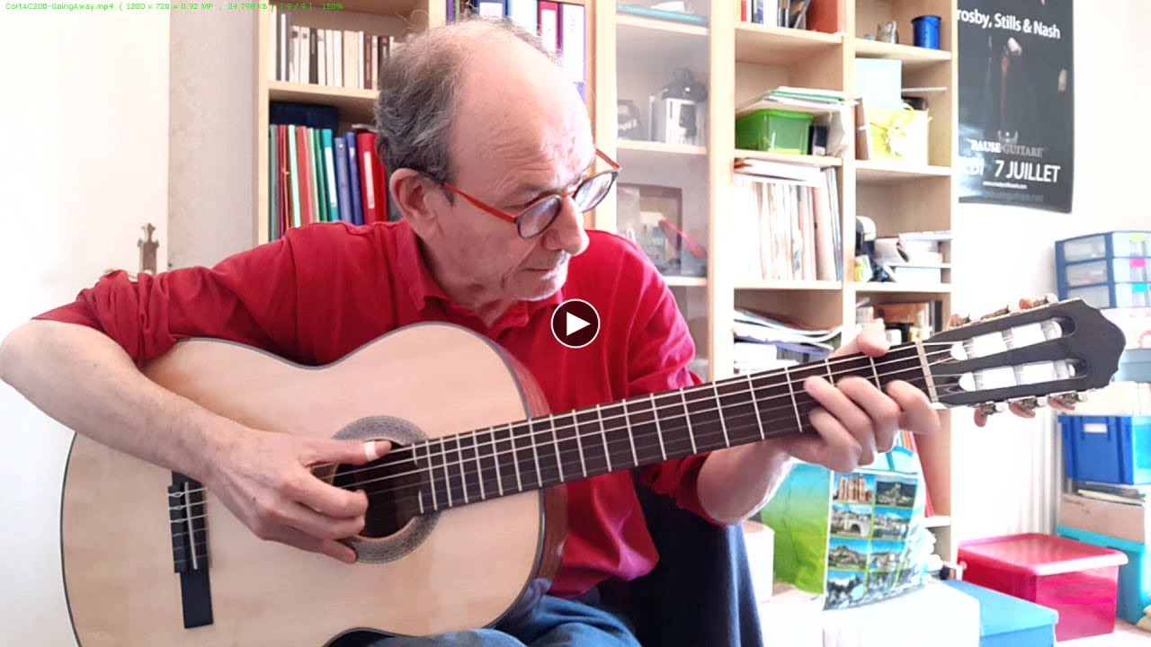 Test Cort AC200 -  I'm Going Away (Elizabeth Cotten)