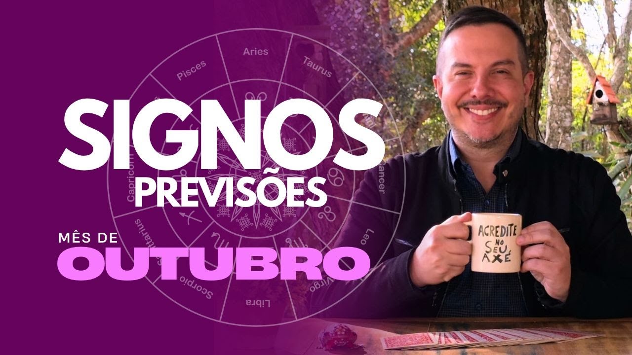 OUTUBRO 2025 - PREVIS&Otilde;ES TODOS OS SIGNOS  - TAR&Ocirc;   | Andr&eacute; Mantovanni