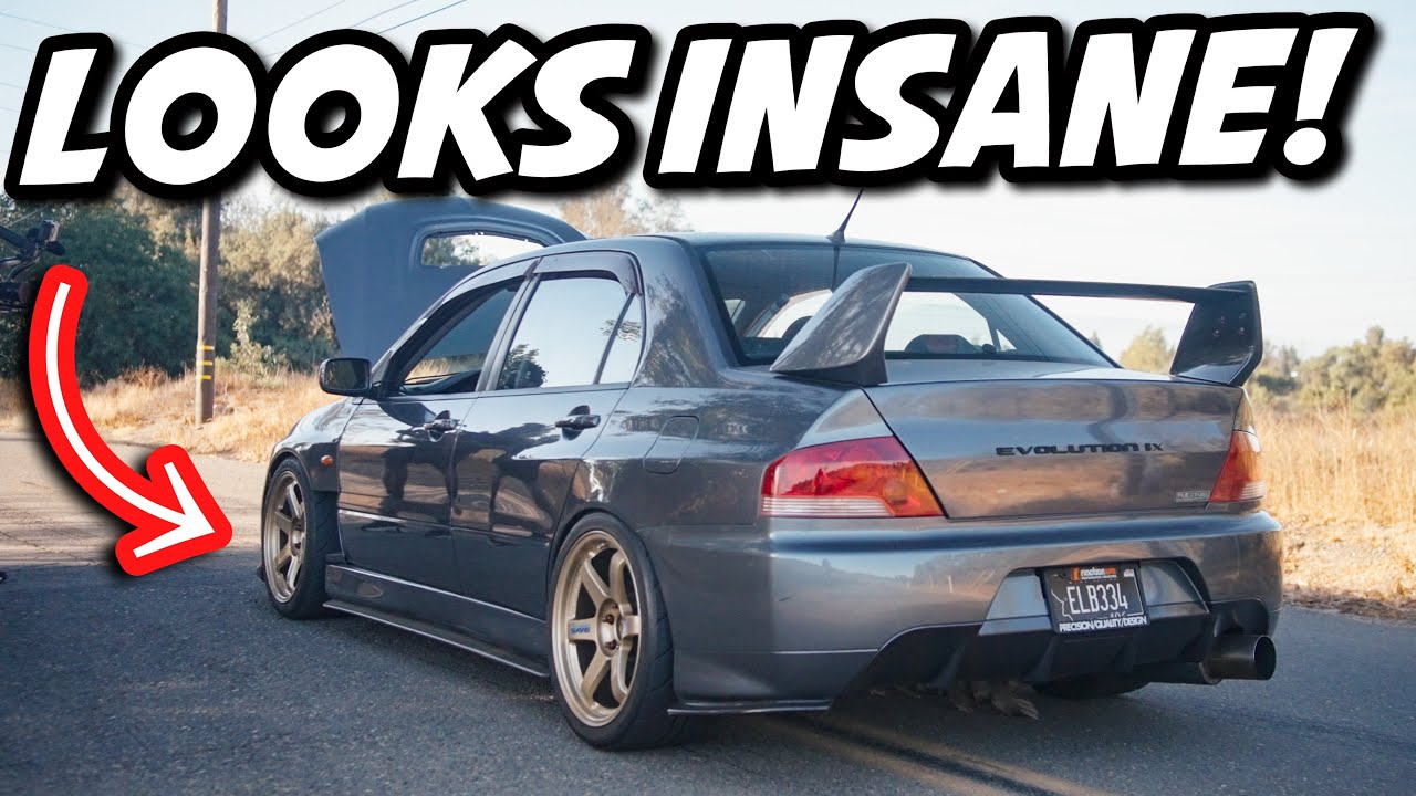 Moje Mitsubishi EVO dostało nowe koła! | Volk TE37