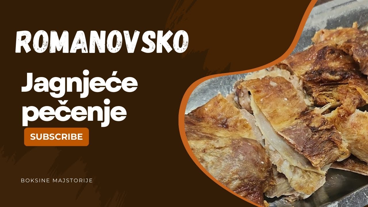 KAKVO JE JAGNJEĆE PEČENJE OD ROMANOVSKE PASMINE OVACA