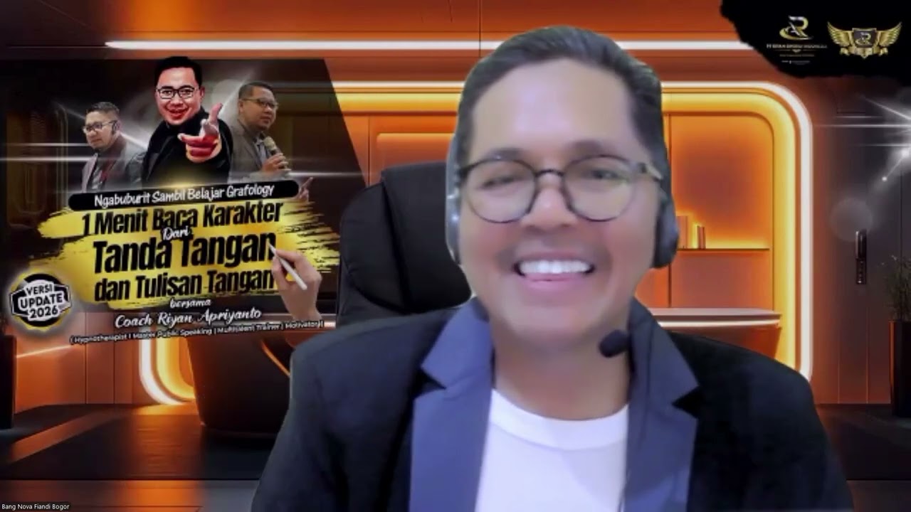 1 Menit Baca Karakter dari Tanda Tangan dan Tulisan Tangan (Co_Trainer) 