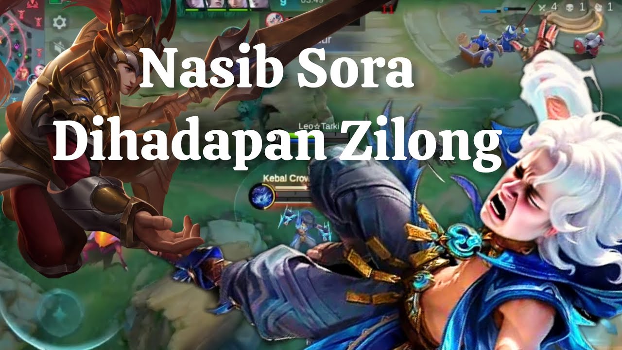 Sora Berhadapan Dengan Penguasa Exp line!   #mobilelegends #mlbb #sora