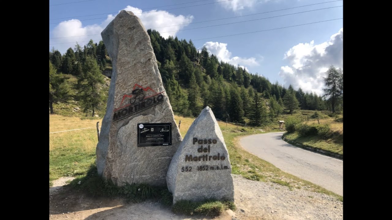 Passo Mortirolo soprattutto (video parte centrale la più dura ) e poi il passo Gavia in bici