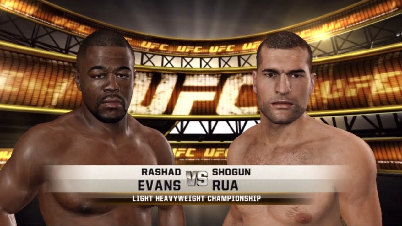 UFC Undisputed 3 Gameplay Rashad Evans vs Shogun Rua
