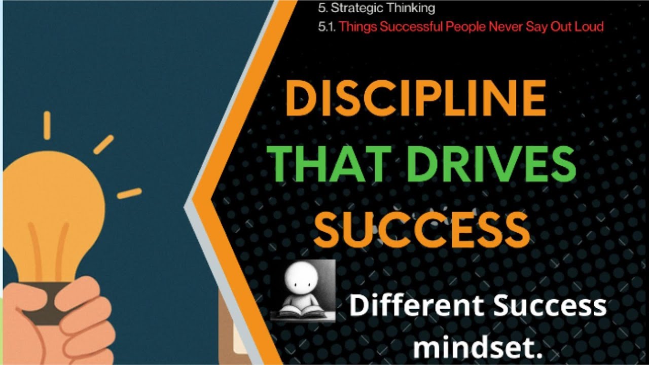 Different Thinking Podcast 8 The Strategy of Discipline and Choices That Makes You 10 More Effective