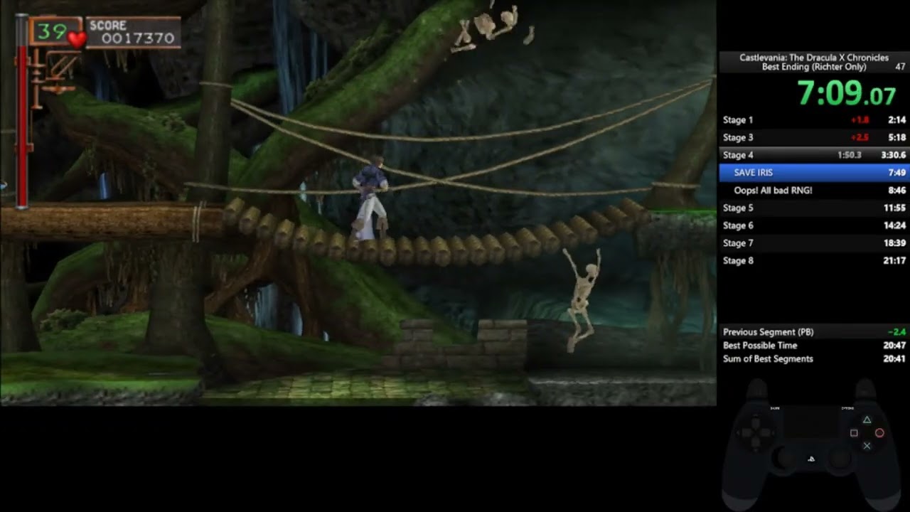 Castlevania: The Dracula X Chronicles Best Ending (Richter Only) in 