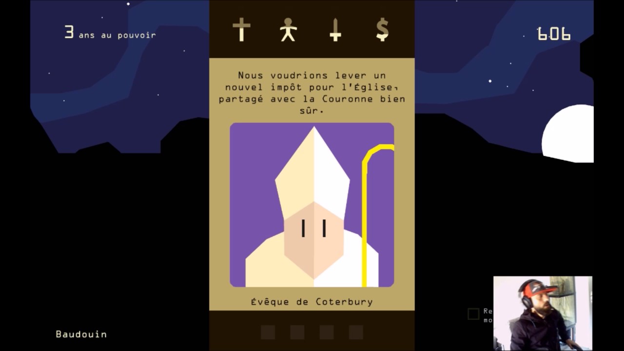 Découverte de Reigns - Vis ma vie de despote