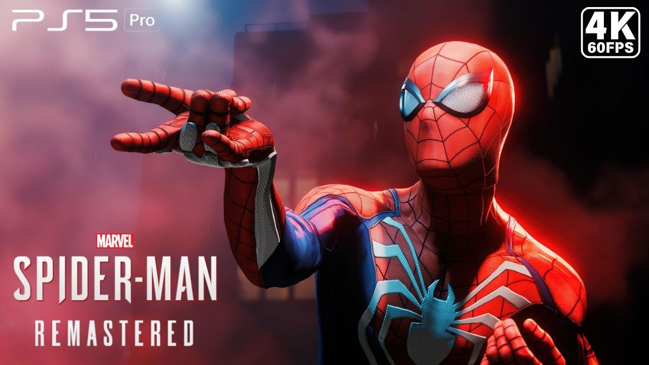 Marvel’s Spider-Man Remastered Looks AMAZING on PS5 Pro – 4K 60FPS LIVE Gameplay