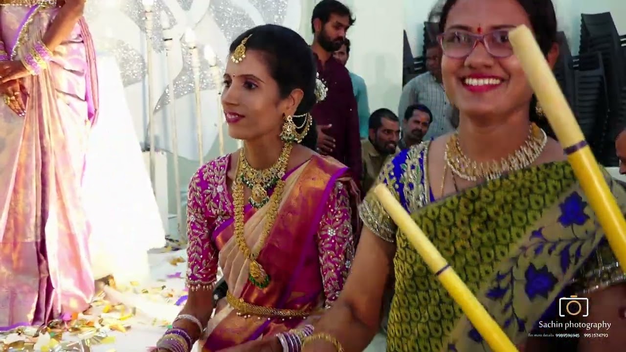 Greshmini saree ceremony
