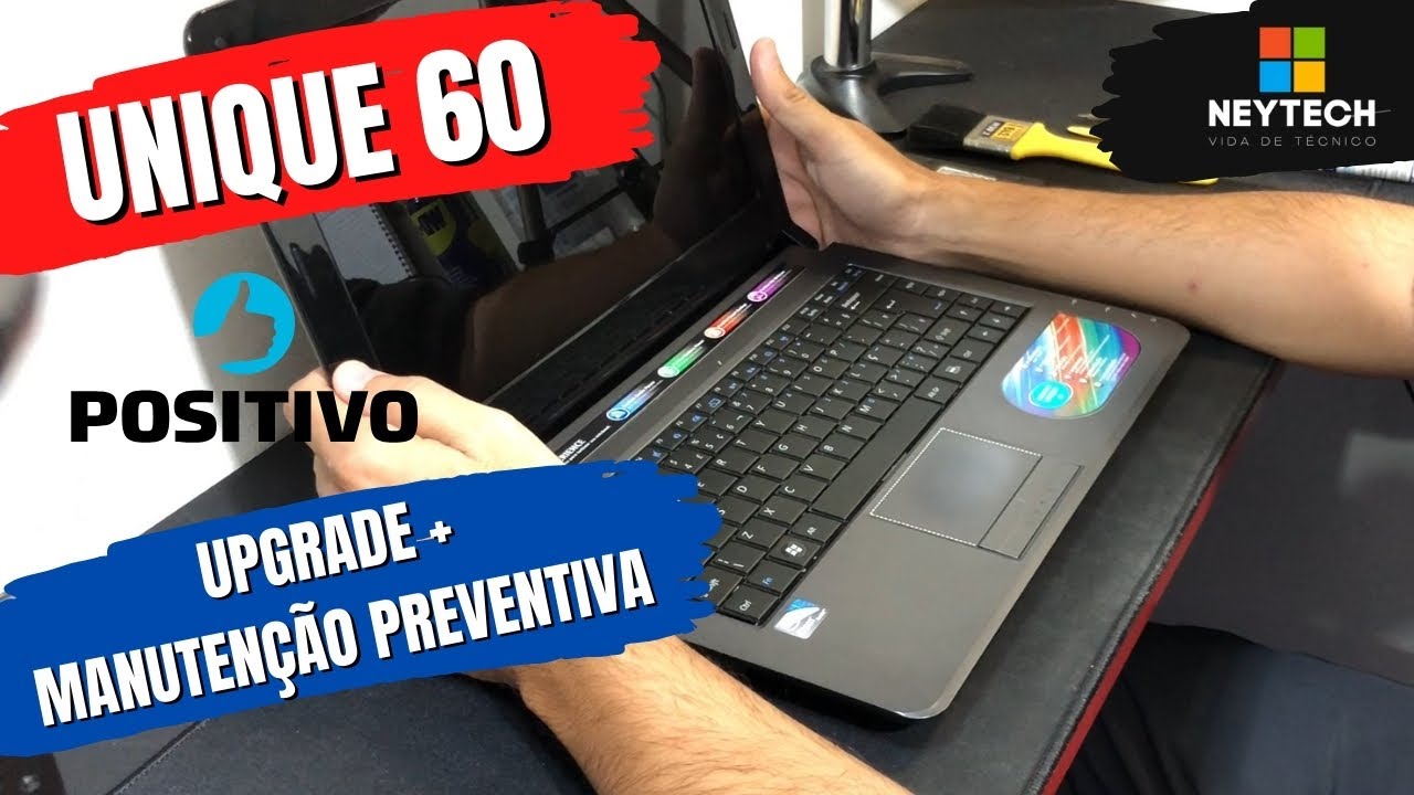 Positivo Unique 60 - Como fazer upgrade e manutenção preventiva - Windows 8 e Windows 7
