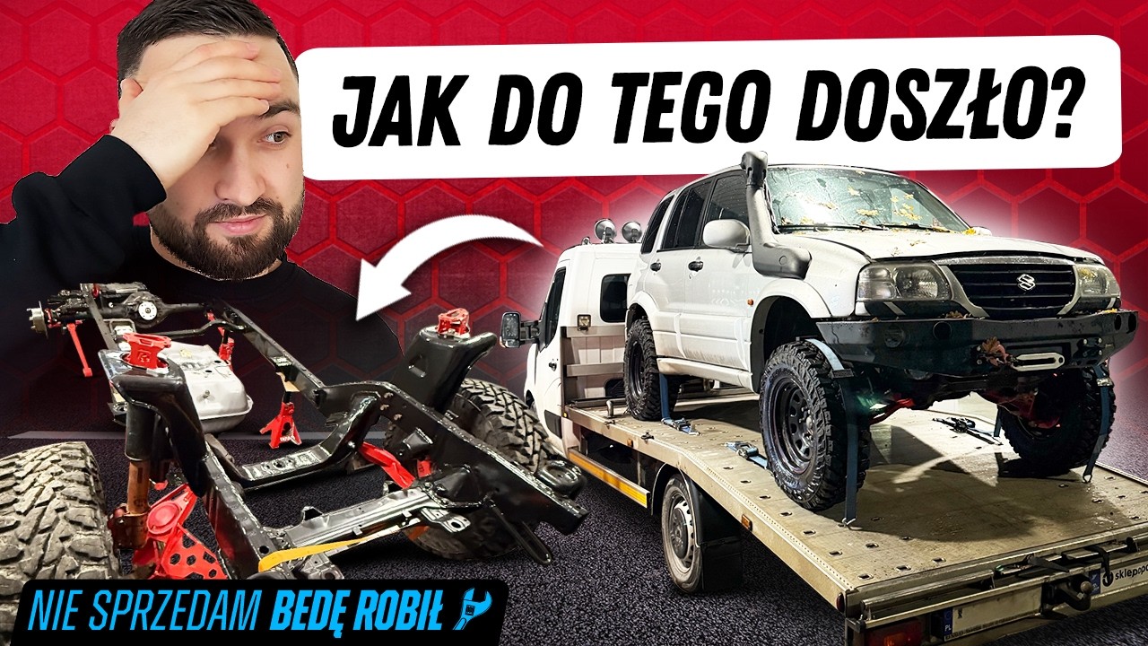 Budowa i Remont! Suzuki Grand Vitara 1.9TDI - Start Projektu odc.1