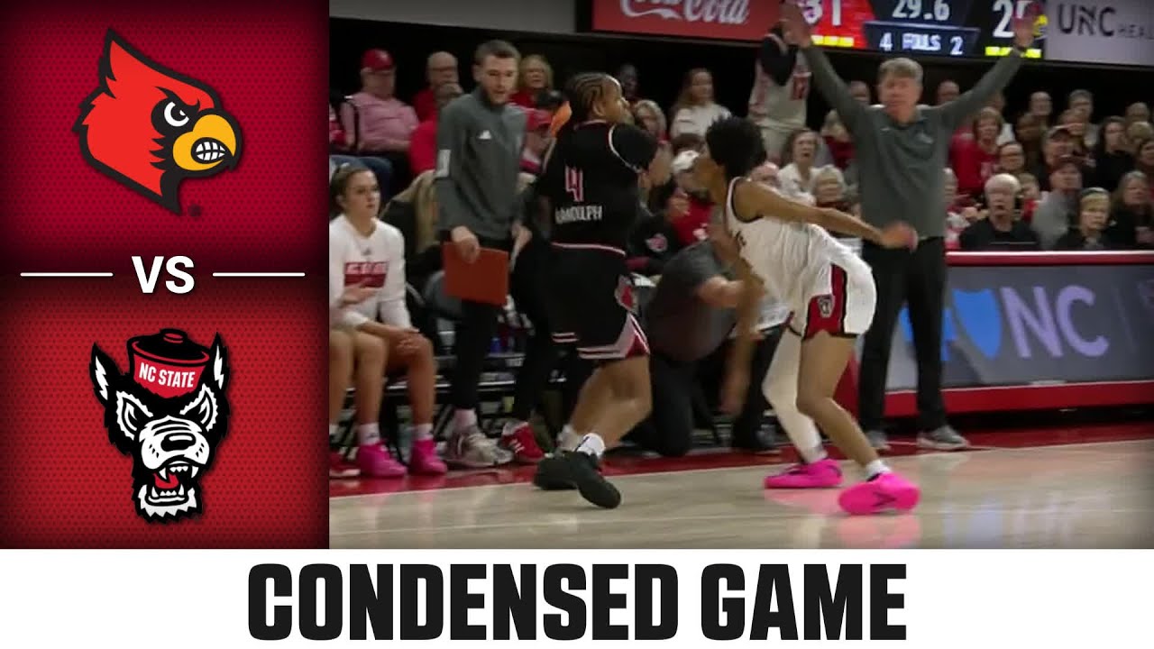 Louisville vs. NC State Condensed Game | 2025-26 ACC Women's Basketball