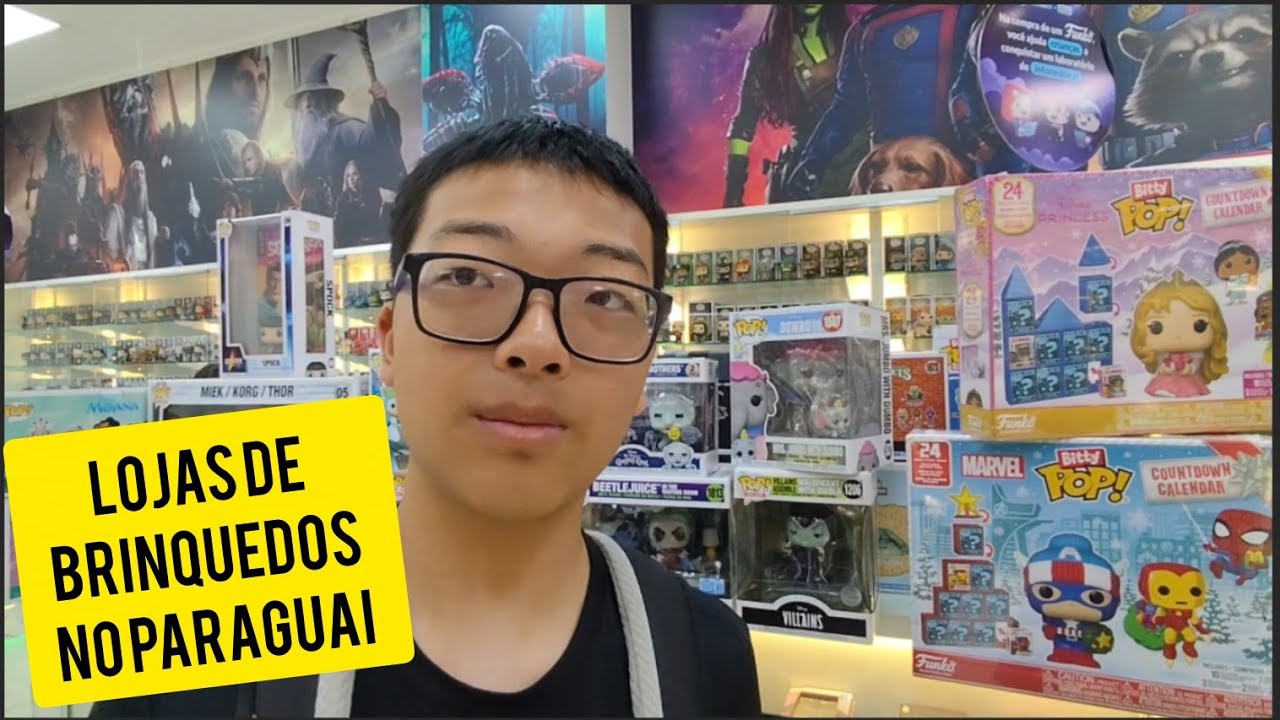 Brinquedos no Paraguai  @AtacadoCollections @cellshop.oficial @ShoppingChinaImportados #viral #funko