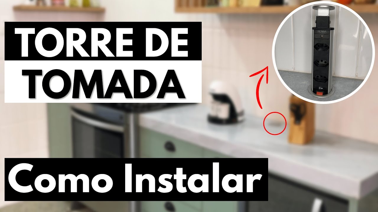 COMO INSTALAR TORRES DE TOMADA PARA A COZINHA