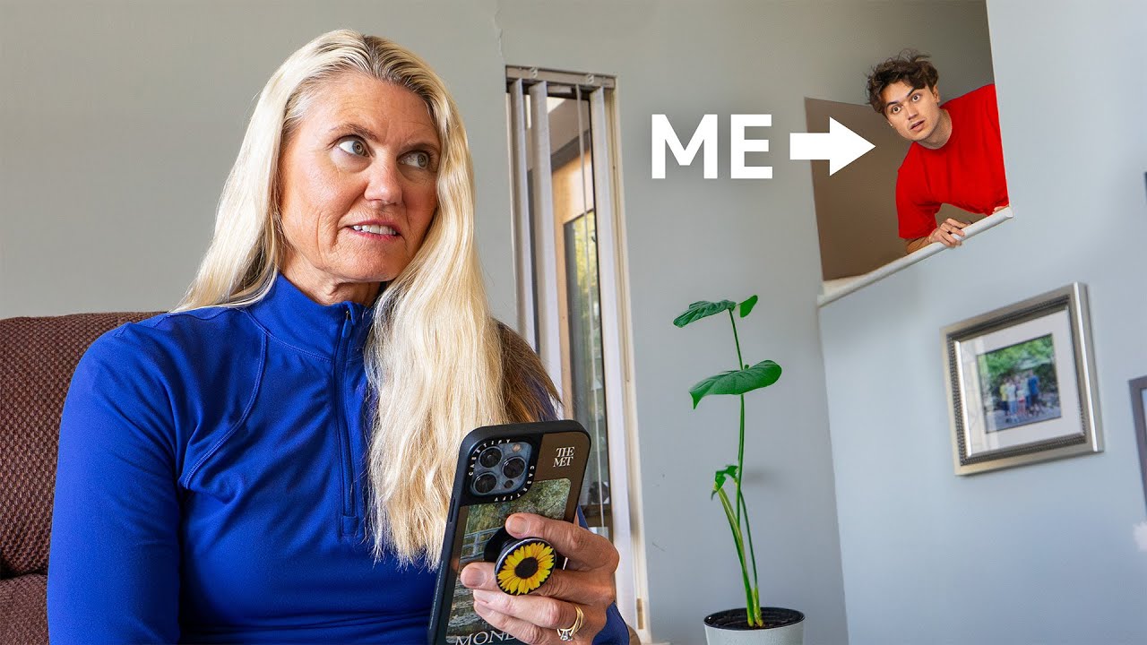 I Spent 50 Hours Inside My Parents House Without Them Noticing