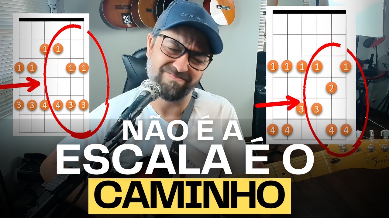 O Jeito MAIS SIMPLES de Solar na Guitarra Sem Subir e Descer Escala