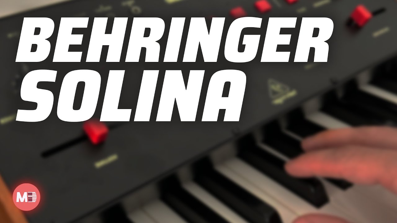 ¿Vale la pena COMPRAR un BEHRINGER SOLINA?
