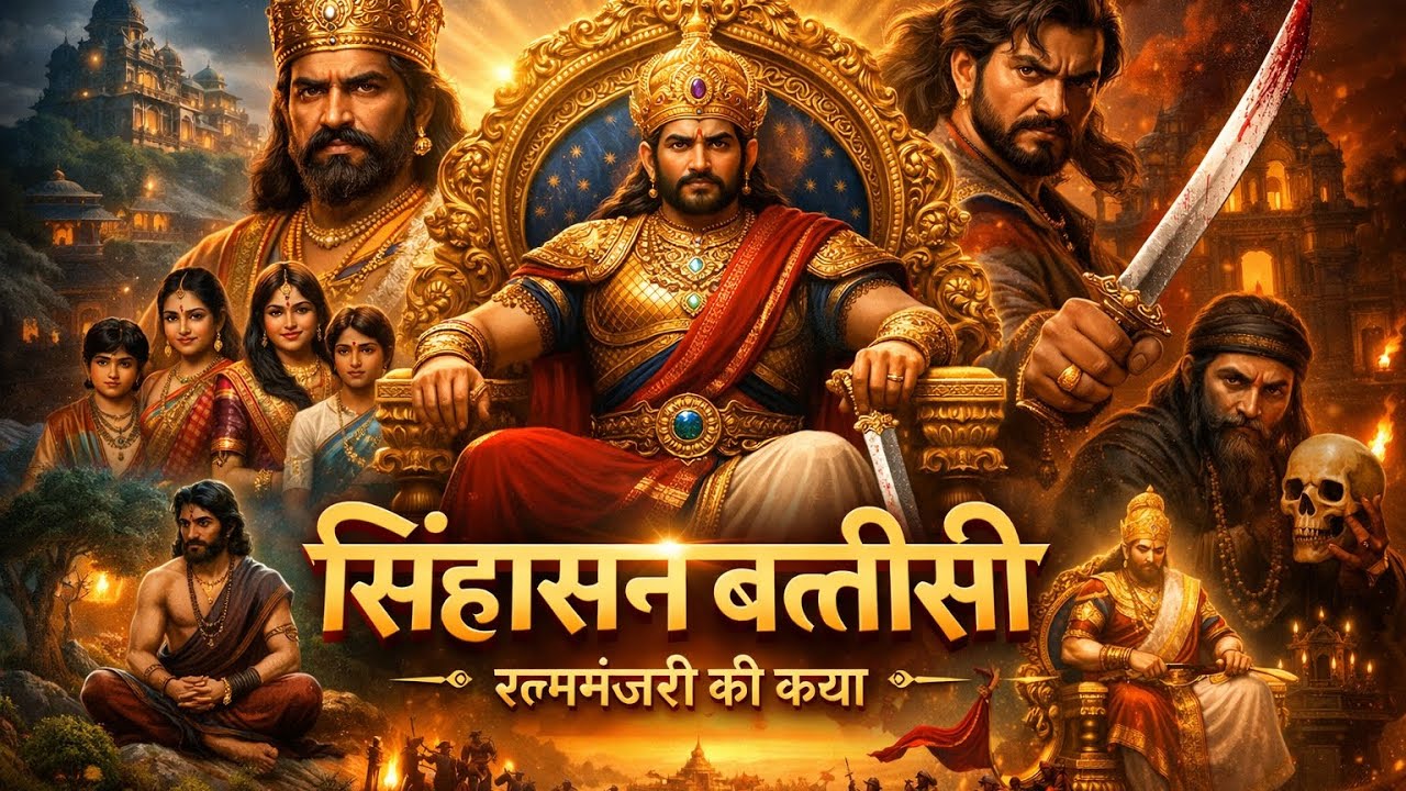 || Sihasan Batisi Part 2 ( Ratnmanjari ki Katha ) || सिंहासन बत्तीसी पार्ट 2 ( रत्नमंजरी की कथा ) 