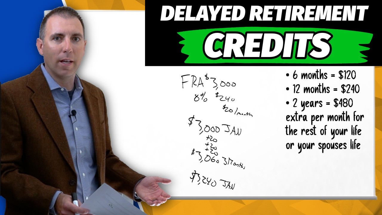 How Delayed Retirement Credits Really Work with Social Security (Most People Get This Wrong!)