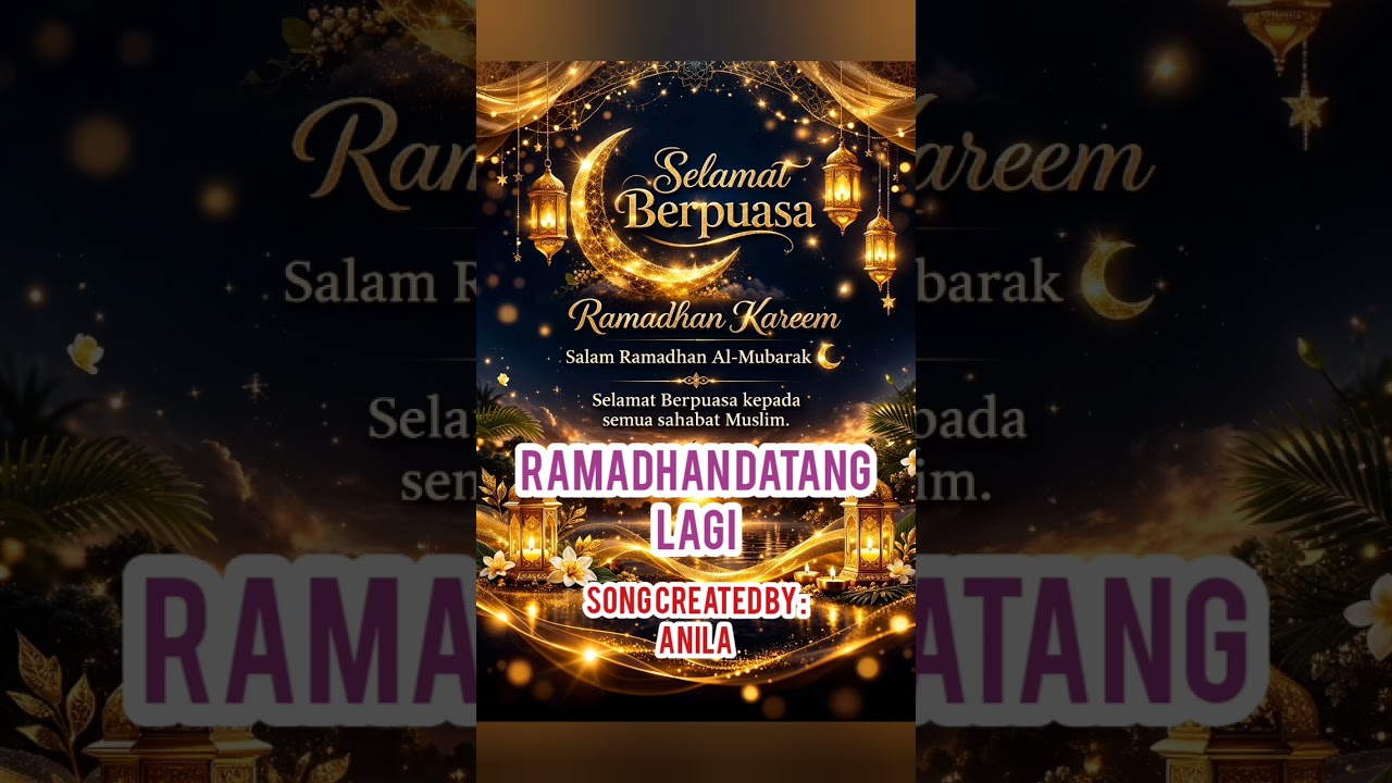 RAMADHAN DATANG LAGI by Anila