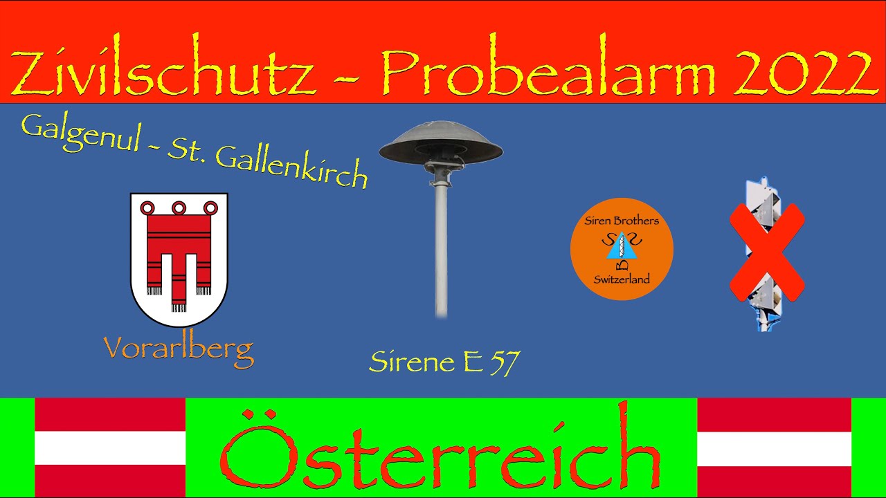 AM FALSCHEN ORT 😫 Teil 2 | Zivilschutz Probealarm 2022 Österreich | E57 | St.Gallenkirch Vorarlberg