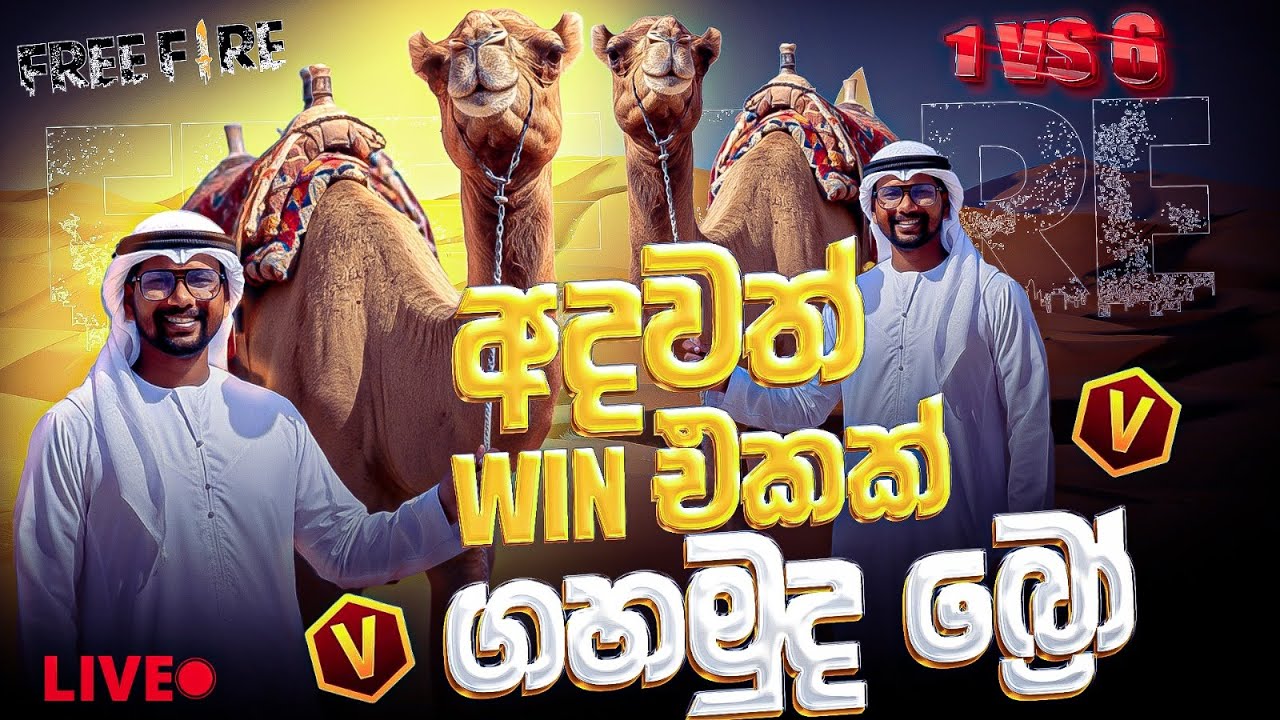 🔥 1 vs 6 | ඇත්තටම වැඩ්ඩා කවුද කියලා අද හොයාගමු 😱 #freefire