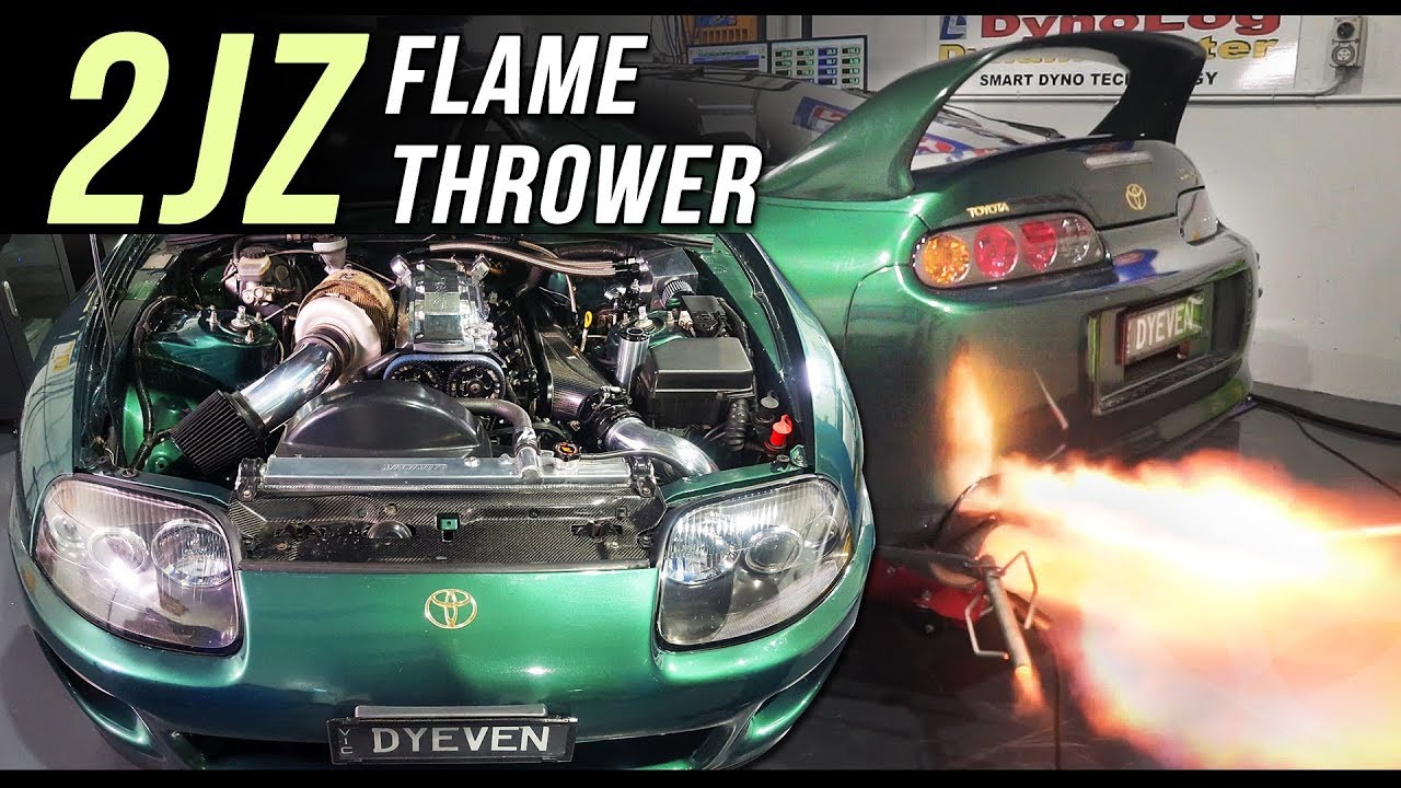 Toyota Supra power up | DYEVEN