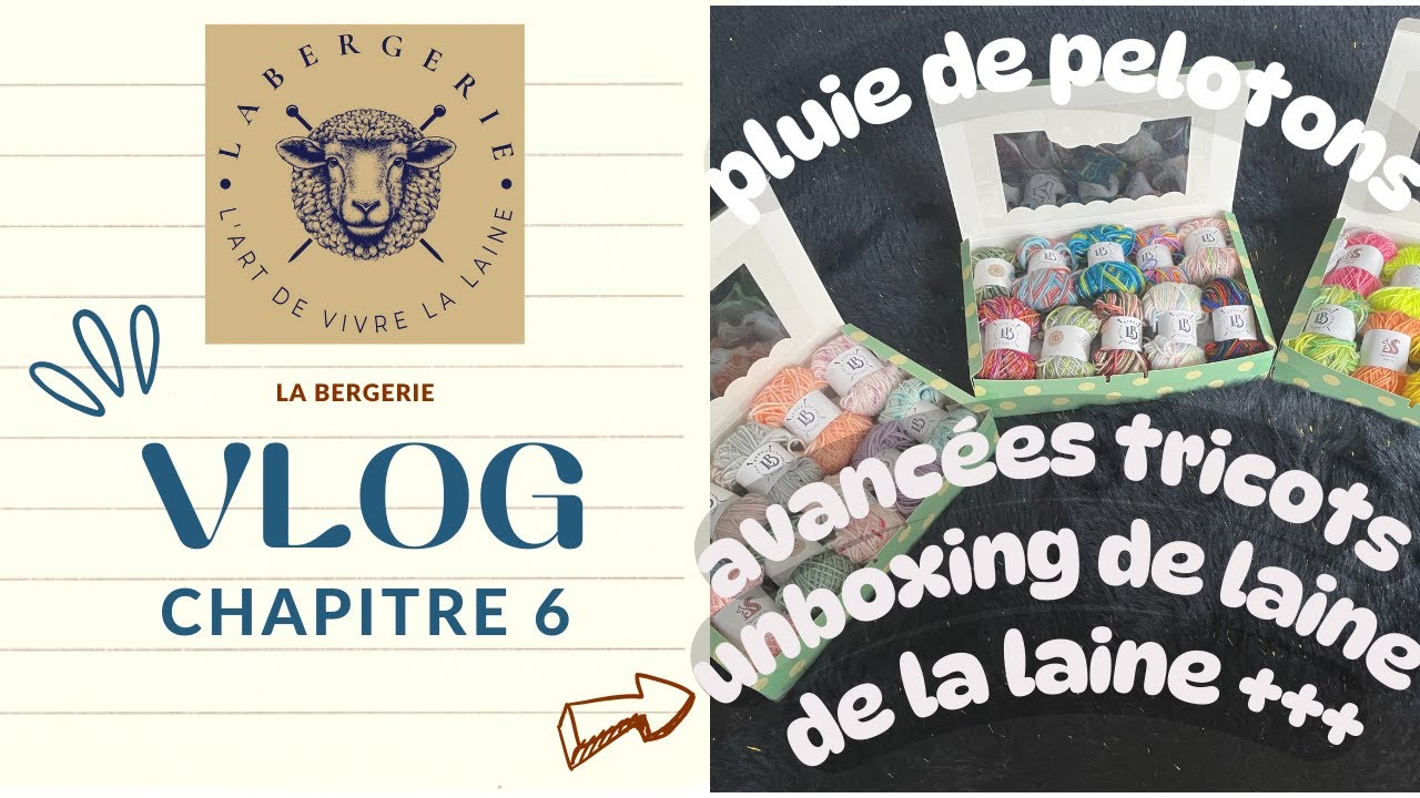 Unboxing & Stash Bulbe Bizarre 🧶 | Présentation des Box Nov-Janv-Fév + Encours & Nouveautés !