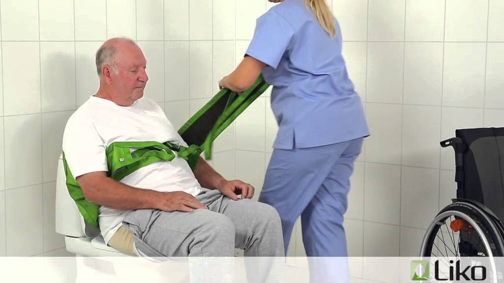 Hill-Rom | Liko® Lifts & Slings | Transfer from Chair to Toilet