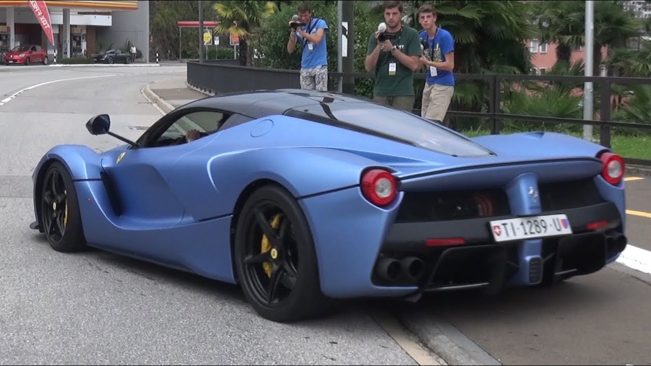 Supercars Leaving Cars & Coffee Switzerland Lugano 2017 - Viper ACR, LaFerrari, Aventador & More!