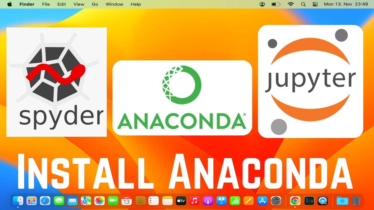 Install Anaconda Python, Jupyter Notebook And Spyder on Mac / MacOS