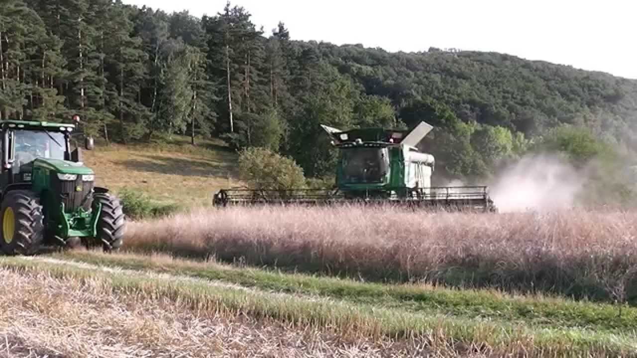 [HD] Ernte mit dem neuen John Deere S685i und Claas Lexion 580TT-Ernte 2014/Harvest XXL
