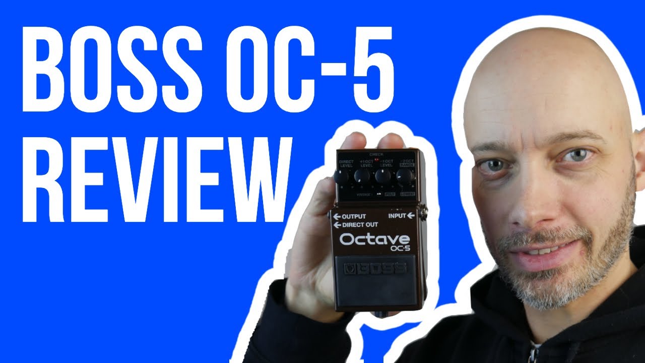 Обзор Boss OC-5 - Бас - Демо (честное мнение)