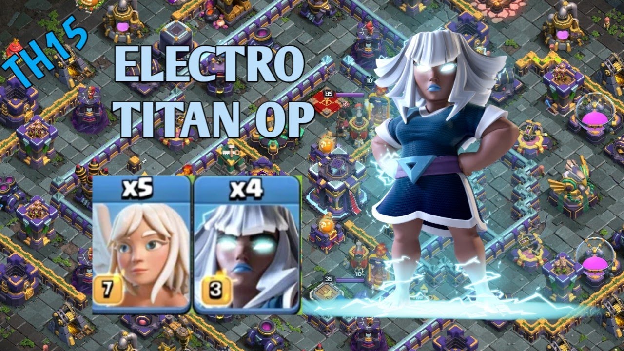 TH15 Electro Titan Smash Insane Strategy | Legend League OP Attacks December 2022 | Clash Of Clans