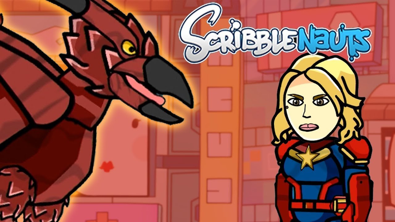 Scribblenauts Unlimited RODAN Kaiju King of the Monsters & Captain Marvel 313