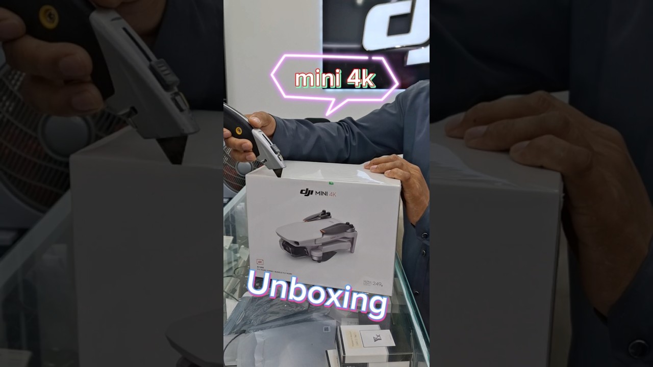 dji mini 4k #dji #mini #4k #drone #unboxing