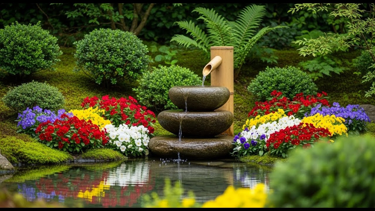 Relaxing Piano with Soft Water 🍃 Meditation Music for Calm Mind & Body