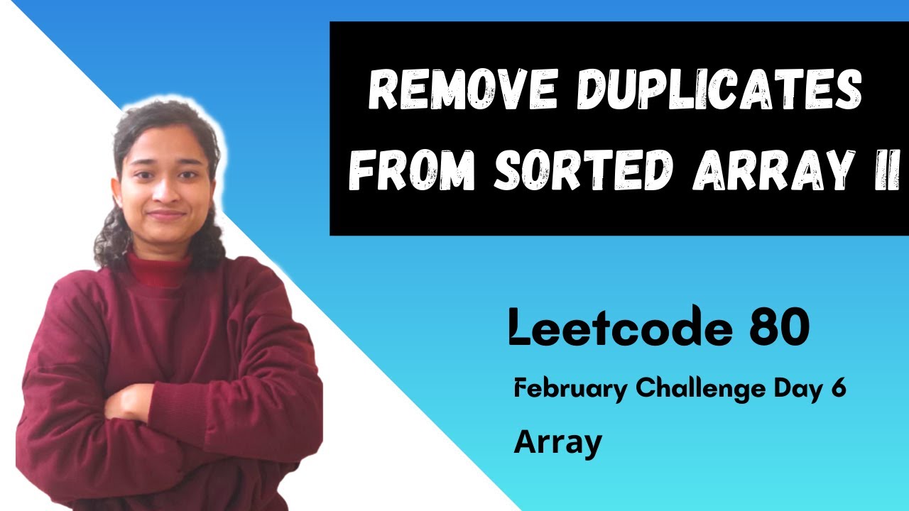 Удаление дубликатов из отсортированного массива II | Leetcode 80 | Массив