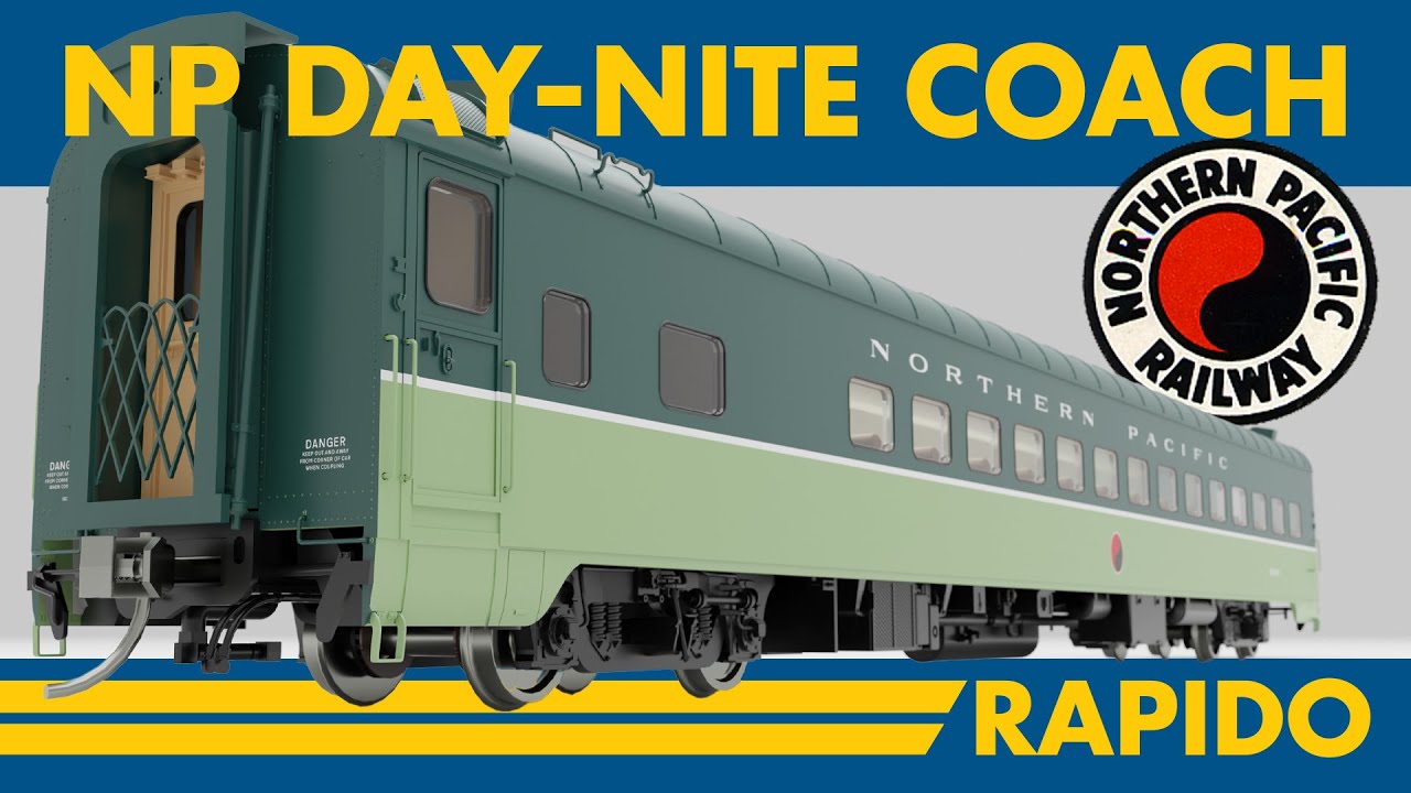 Rapido Northern Pacific Day-Nite Coach!