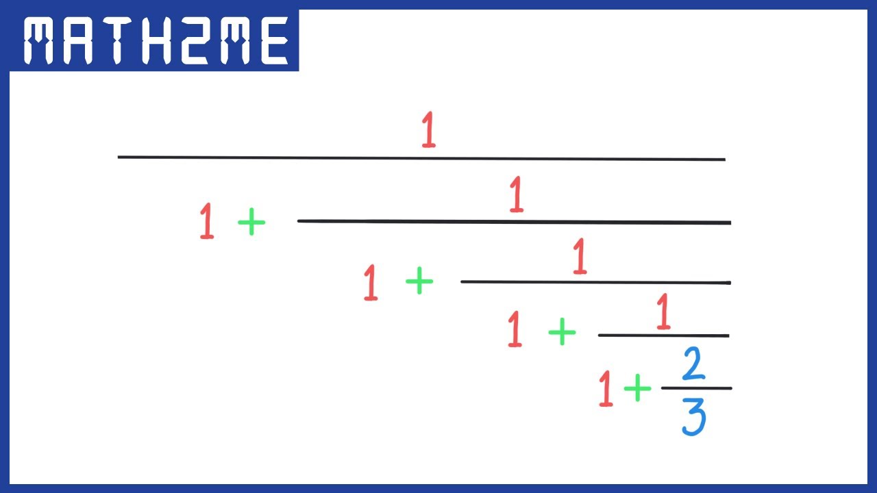 TRUCO para resolver una FRACCIÓN CONTINUA en Segundos y Fácil |  Classwiz