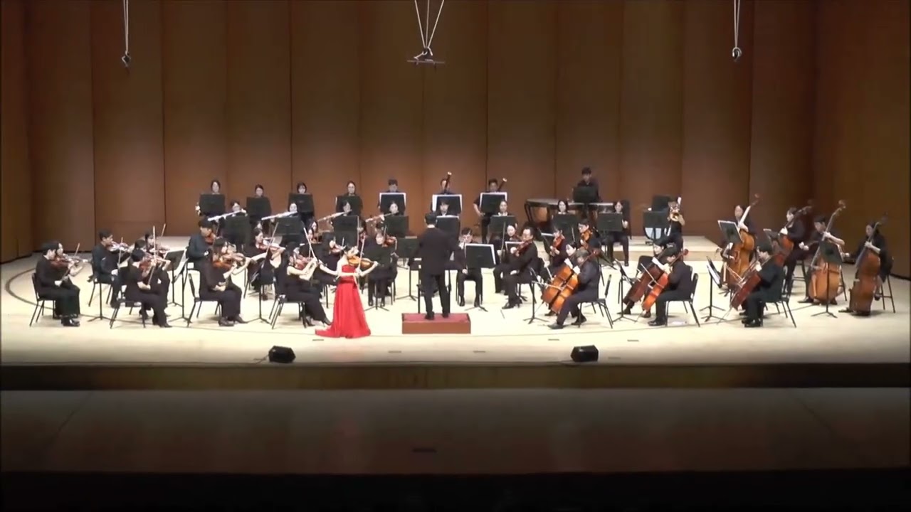  KBS홀 박예나 (11y)바이올린 랄로 1악장 협연 Lalo Symphonie Espagnole, 1st movement 