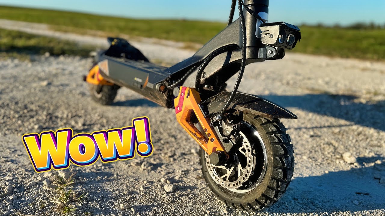 Ausom Gallop Electric Scooter - Fast, Cheap, and Removable Battery!